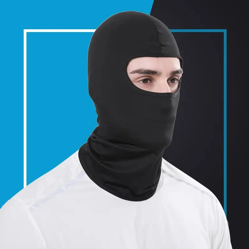 Cycling Motorcycle Face Mask Outdoor Sports Hood Full Cover Face Mask Balaclava Summer Sun Rotection Neck Scraf Riding Headgear