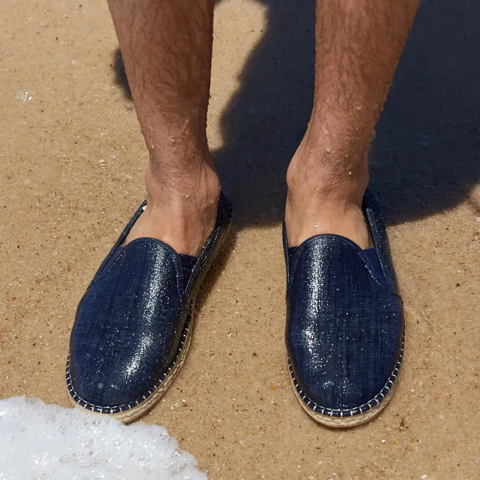 DARK DENIM - MENS MARINER SLIP-ON