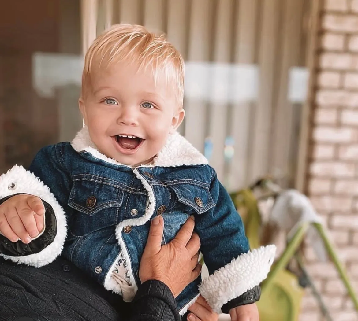 Denim Sherpa Jacket