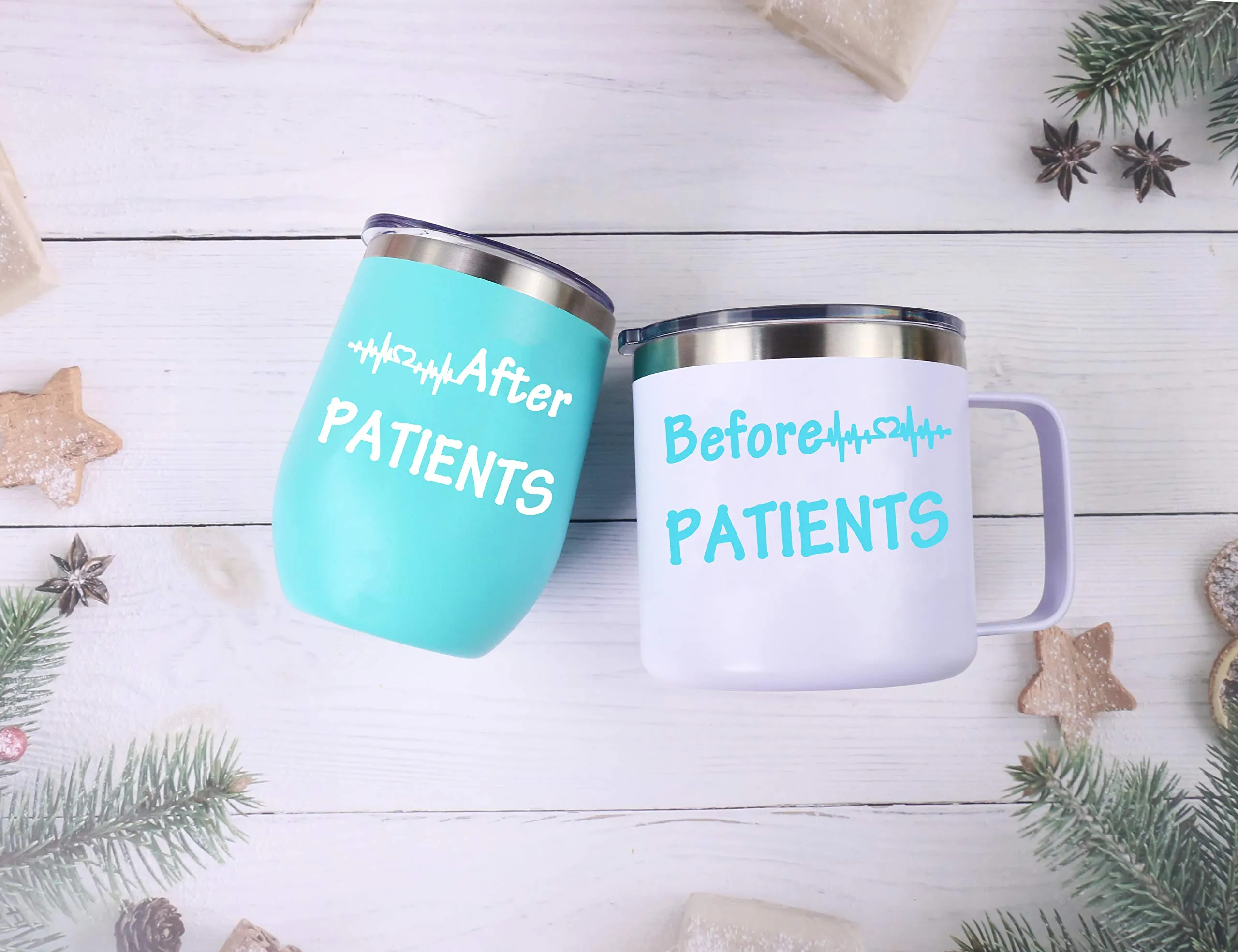 Doctor Gifts for Women, Before Patients After Patients Tumbler, Doctor Gifts Ideas