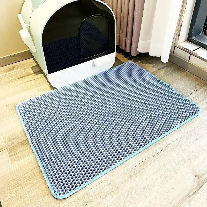 Double Layer Non-Slip Cat Litter Mat