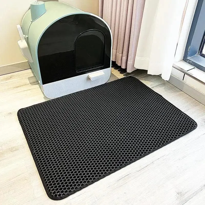 Double Layer Non-Slip Cat Litter Mat