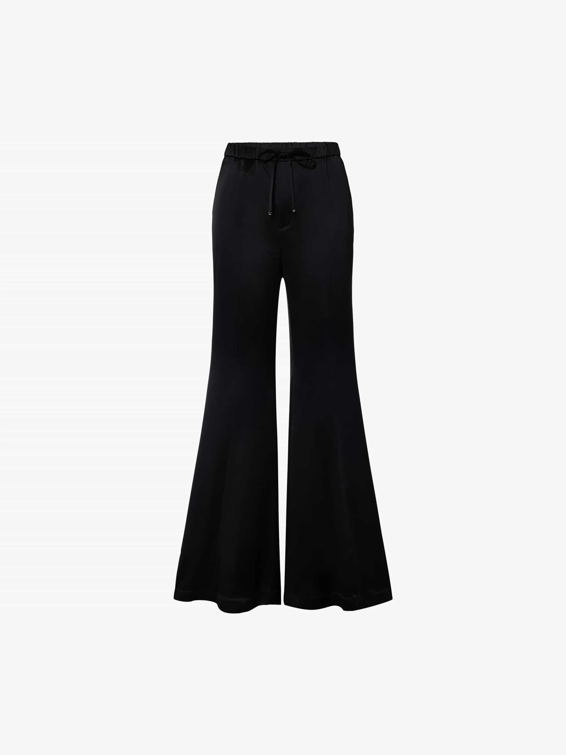 Drawstring Flare Pants