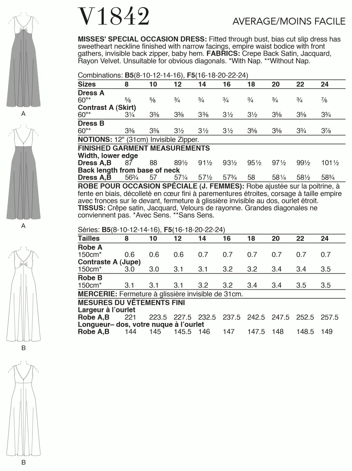 DRESS - V1842