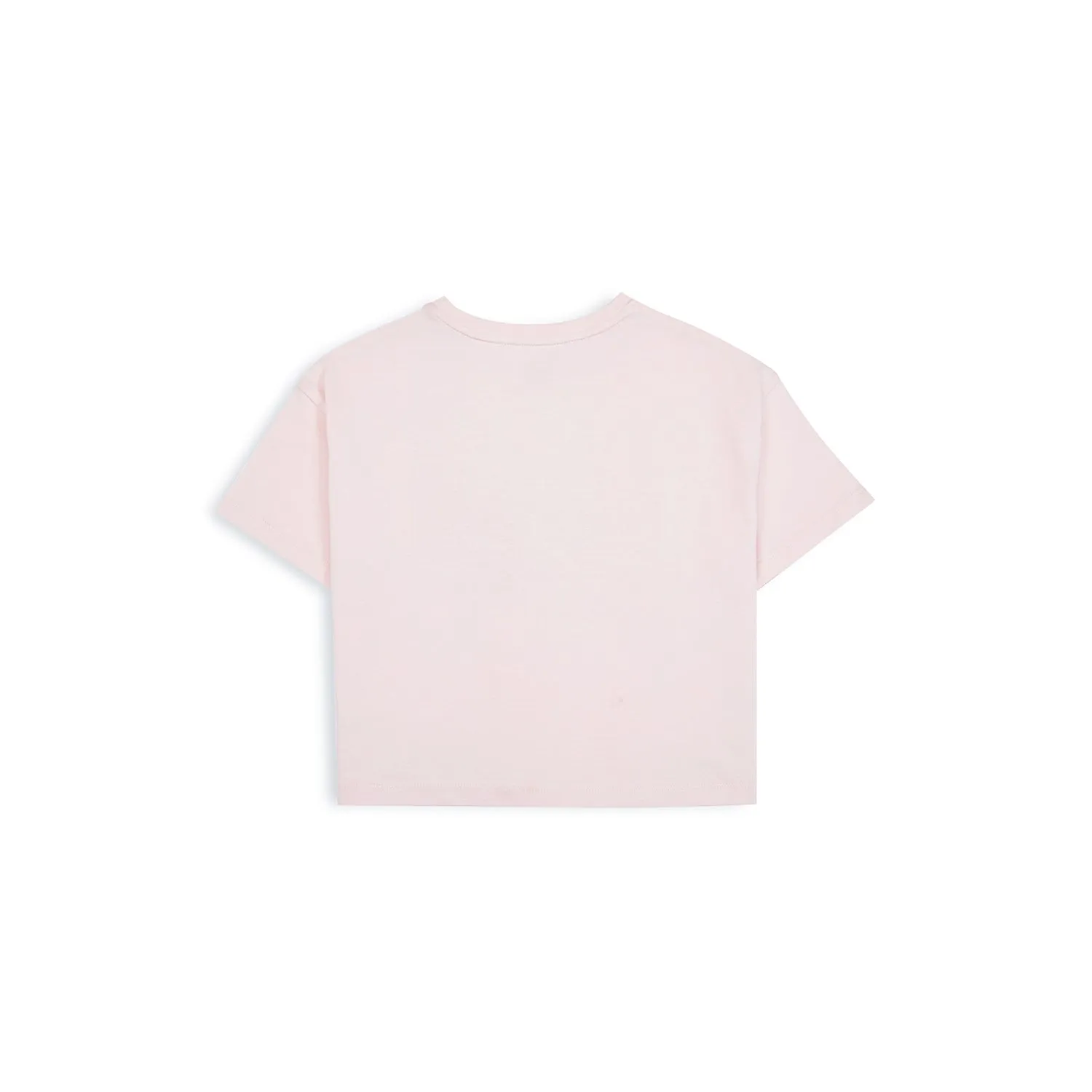 Drop Shoulder Tee - Icy Pink