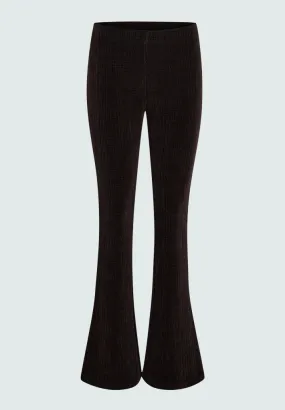 DSBritt Flared Leggings - Java Brown