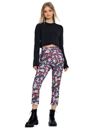 Eevee Evolution Floral Cuffed Pants