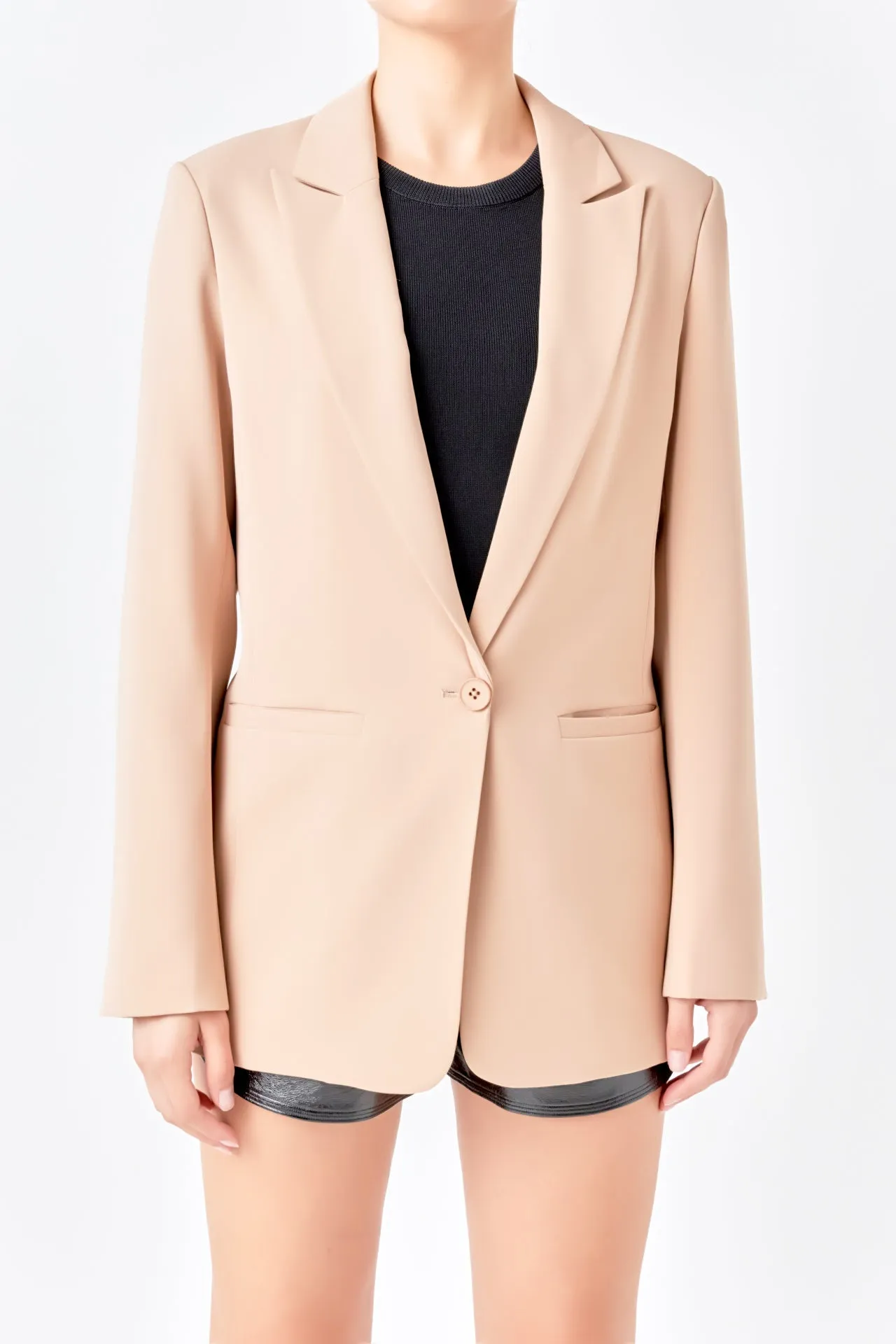 Endless Rose - Single-Breasted Blazer - Final Sale