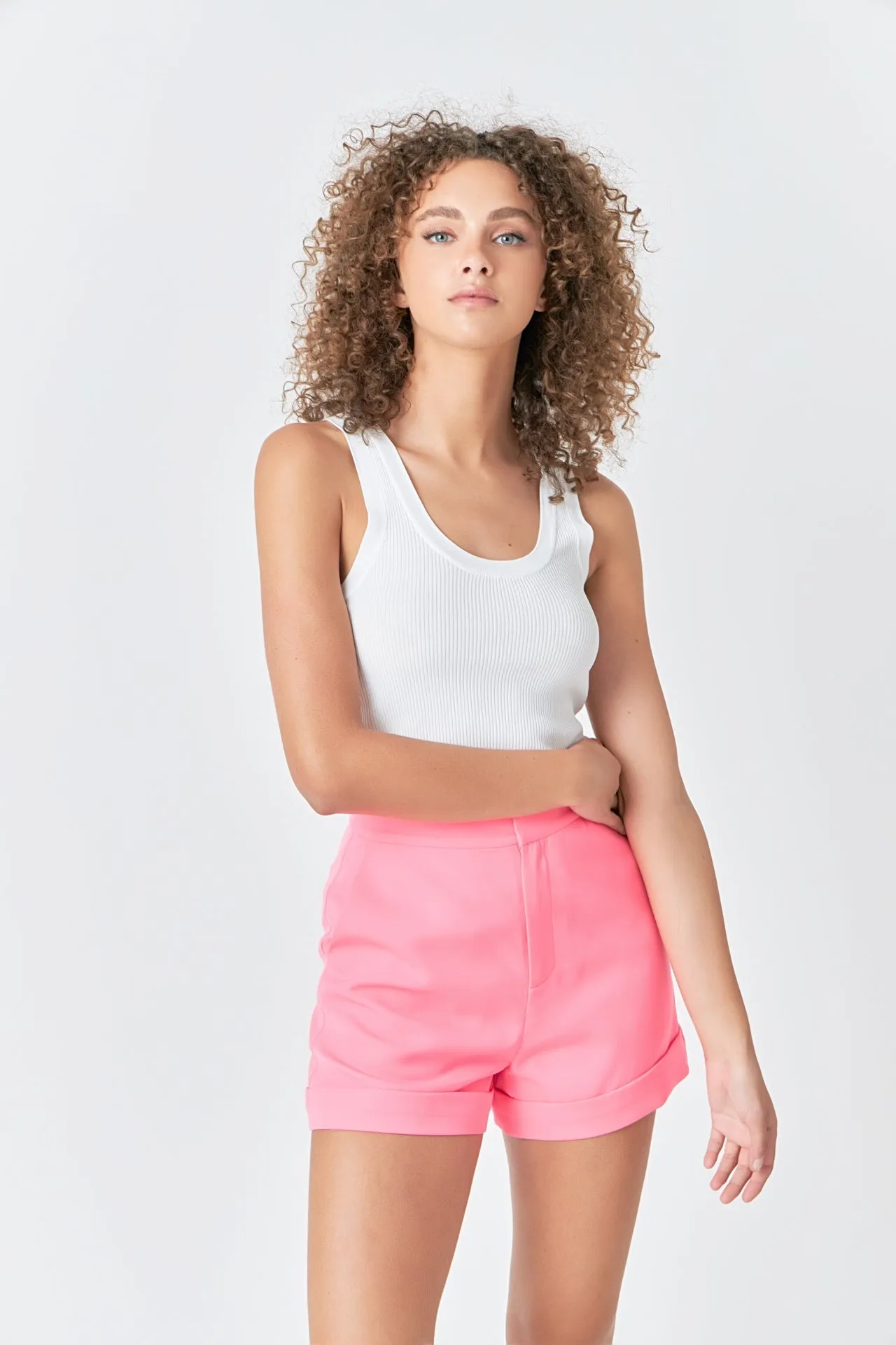 Endless Rose - Tailored Basic Shorts