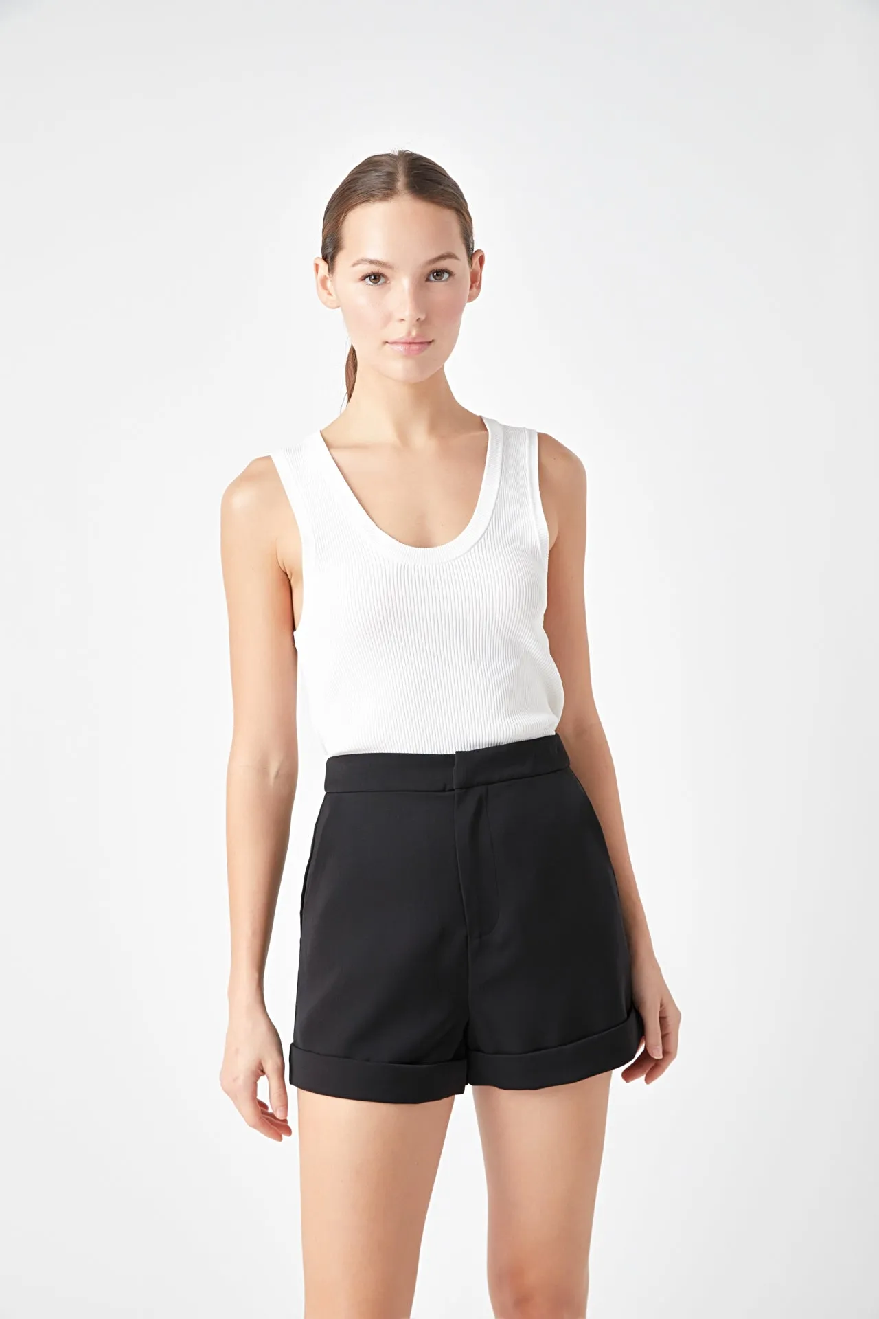 Endless Rose - Tailored Basic Shorts