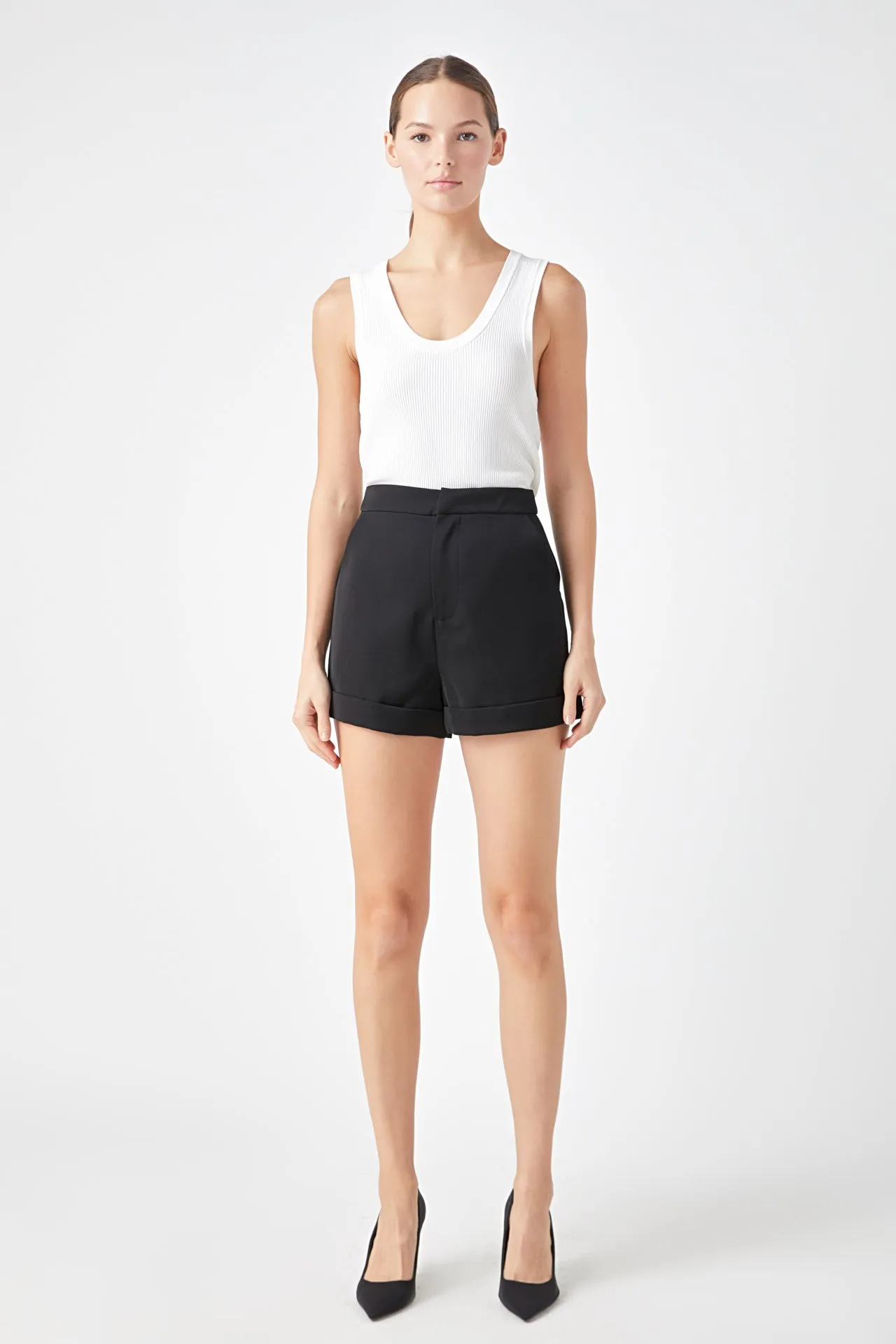 Endless Rose - Tailored Basic Shorts