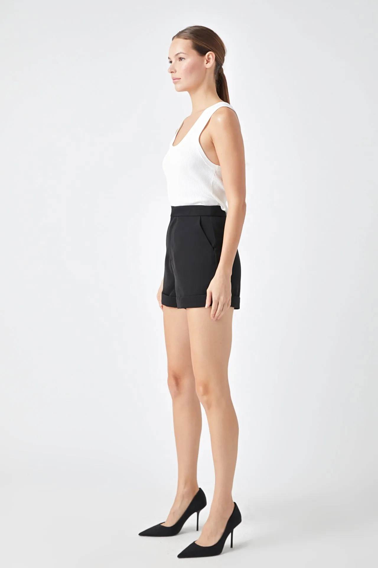 Endless Rose - Tailored Basic Shorts