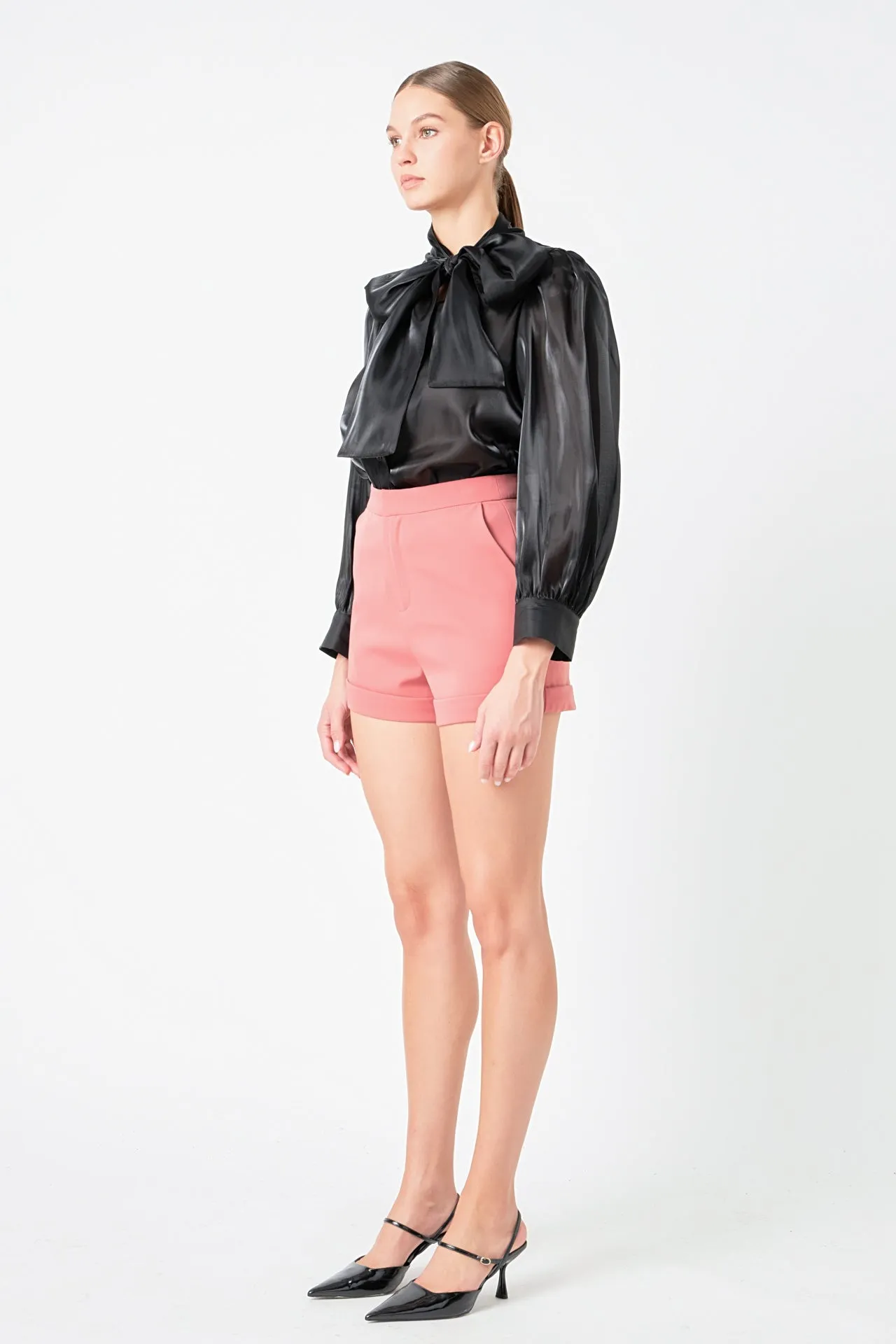 Endless Rose - Tailored Basic Shorts