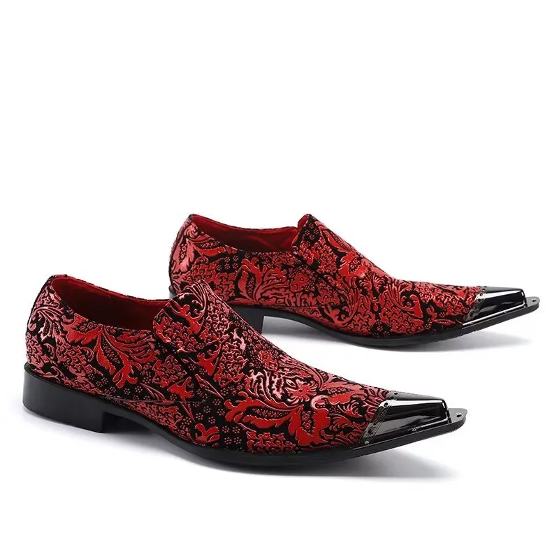 Exotic Luxe Slip-on Leather Elegance Dress Shoes