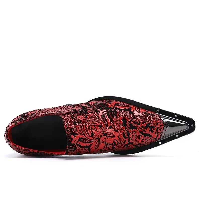 Exotic Luxe Slip-on Leather Elegance Dress Shoes