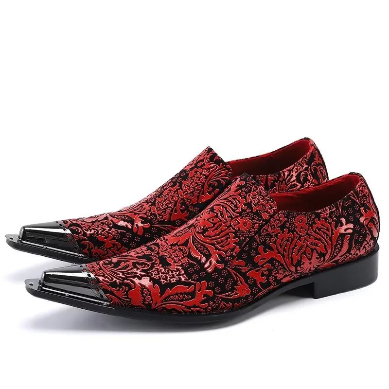 Exotic Luxe Slip-on Leather Elegance Dress Shoes