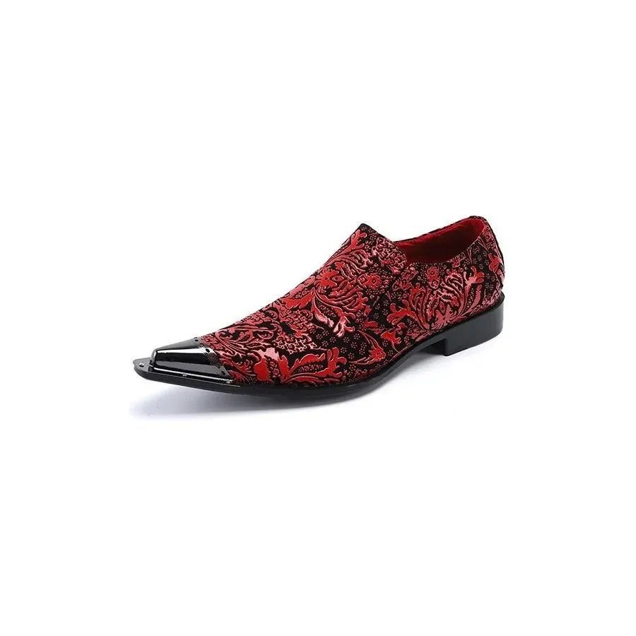 Exotic Luxe Slip-on Leather Elegance Dress Shoes