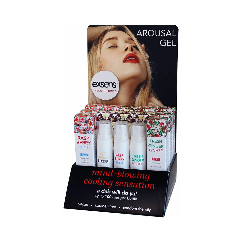 Exsens Arousal Gel Filled 15-Piece POS Display