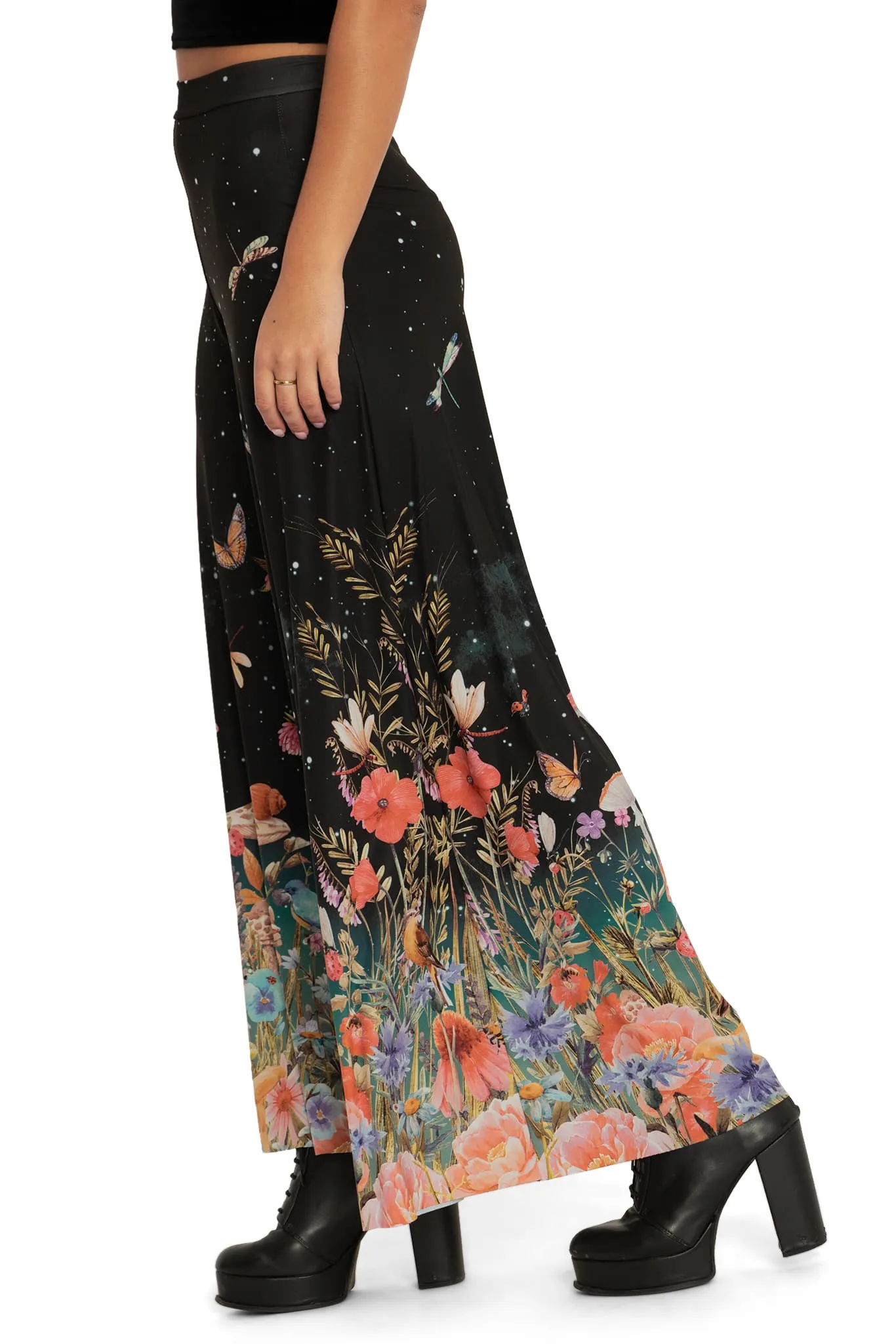 Fairytale Floral Palazzo Pants