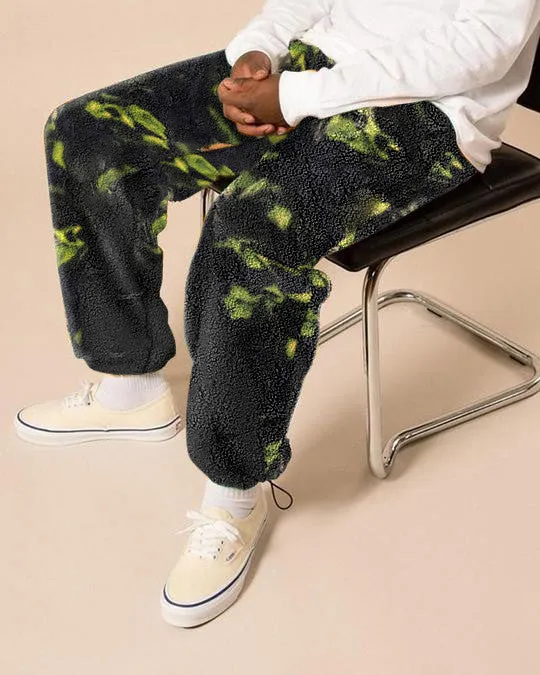 Fall/Winter Fashion Polar Fleece Printed Men's Casual Pants