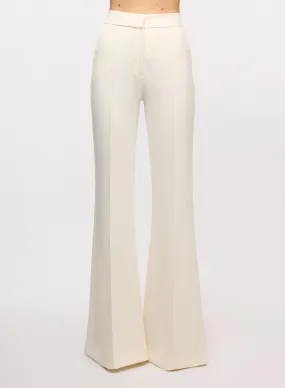 Flared Crepe Pants