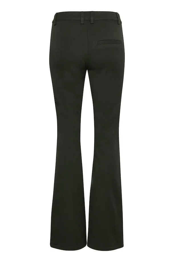 FLARED PANTS IN BLACK