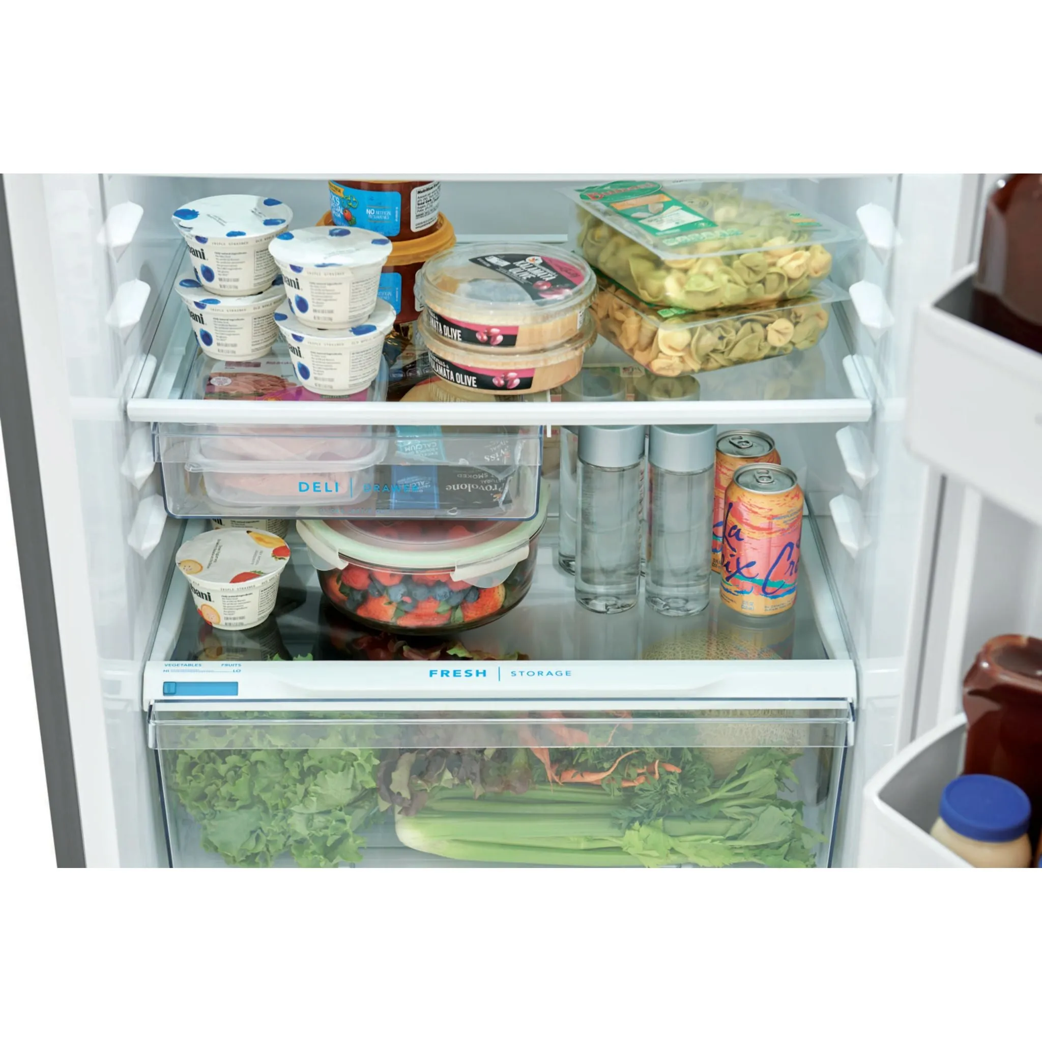 Frigidaire Top Mount Fridge (FFHT1425VV) - Stainless Steel