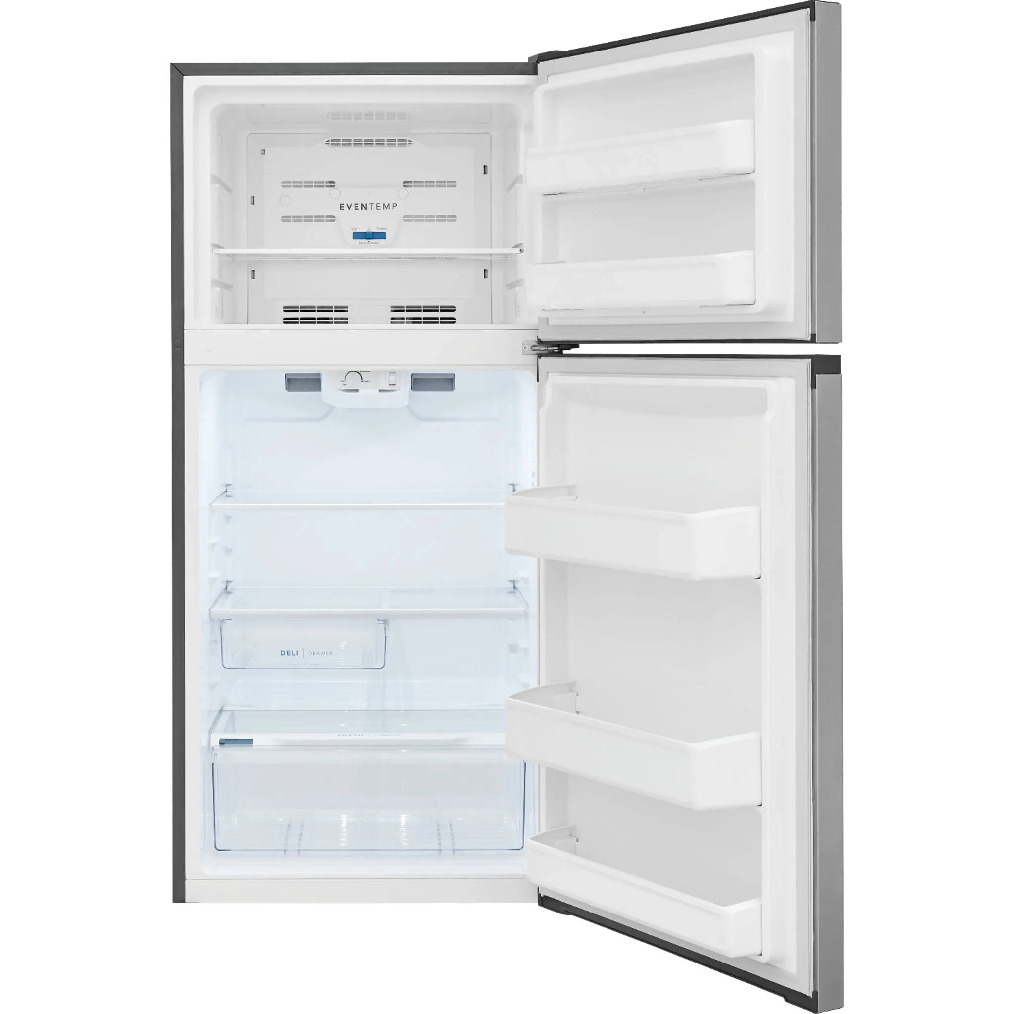 Frigidaire Top Mount Fridge (FFHT1425VV) - Stainless Steel