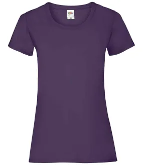 Fruit of the Loom Value T-Shirt (Ladies) - Dark Colours