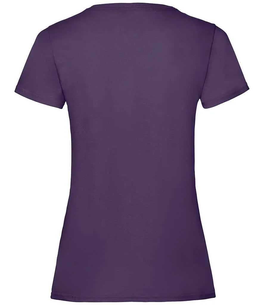 Fruit of the Loom Value T-Shirt (Ladies) - Dark Colours