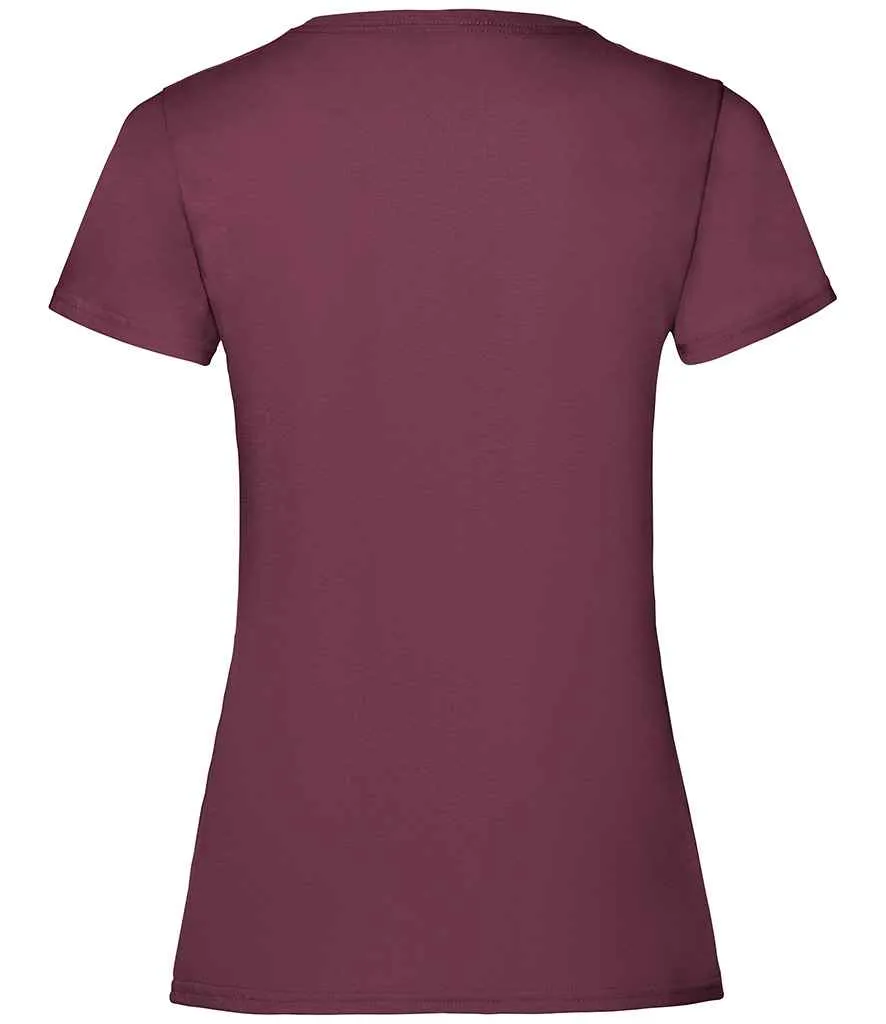 Fruit of the Loom Value T-Shirt (Ladies) - Dark Colours