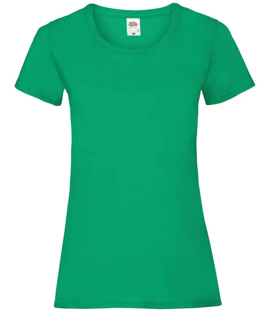 Fruit of the Loom Value T-Shirt (Ladies) - Dark Colours