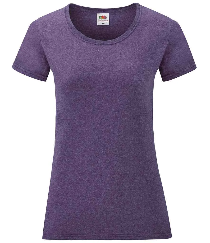 Fruit of the Loom Value T-Shirt (Ladies) - Dark Colours