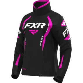 FXR Team FX Snowmobile Jacket Black/Fuchsia