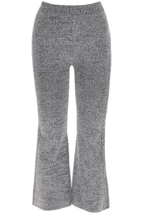 Ganni stretch knit cropped pants