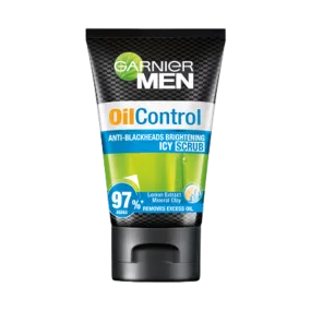 Garnier Men Oil Control Icy Scrub 100ml