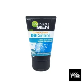 Garnier Men Turbo Light Super Duo Foam 100ml