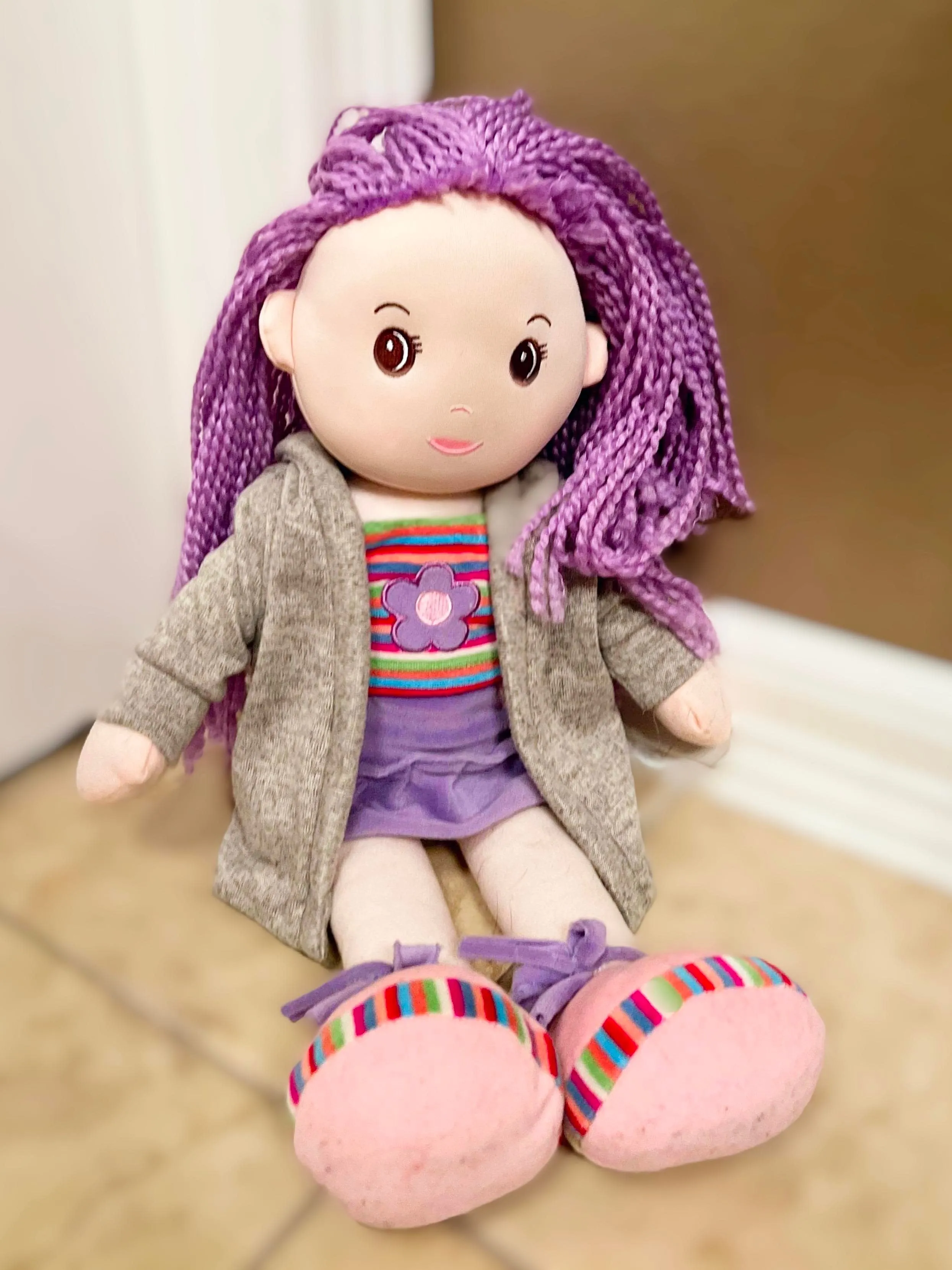 Go Exploring Cardigan and Flare/Straight Pants Doll Pattern Set