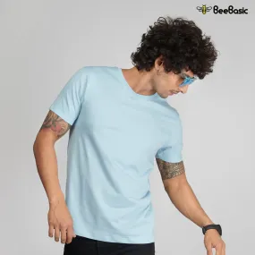 Icy Blue Half Sleeve T-Shirt