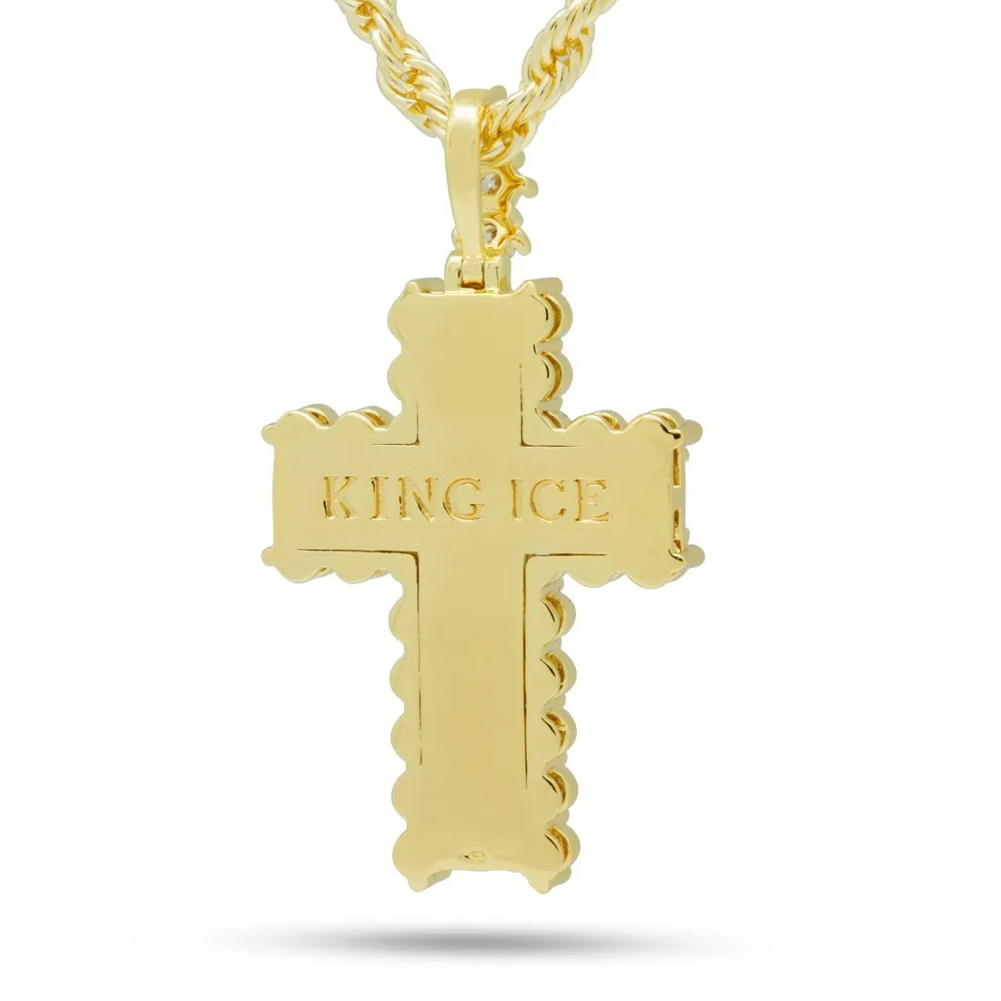 Icy Cross Necklace