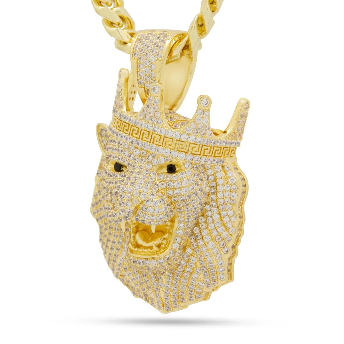 Icy Royal Lion Necklace