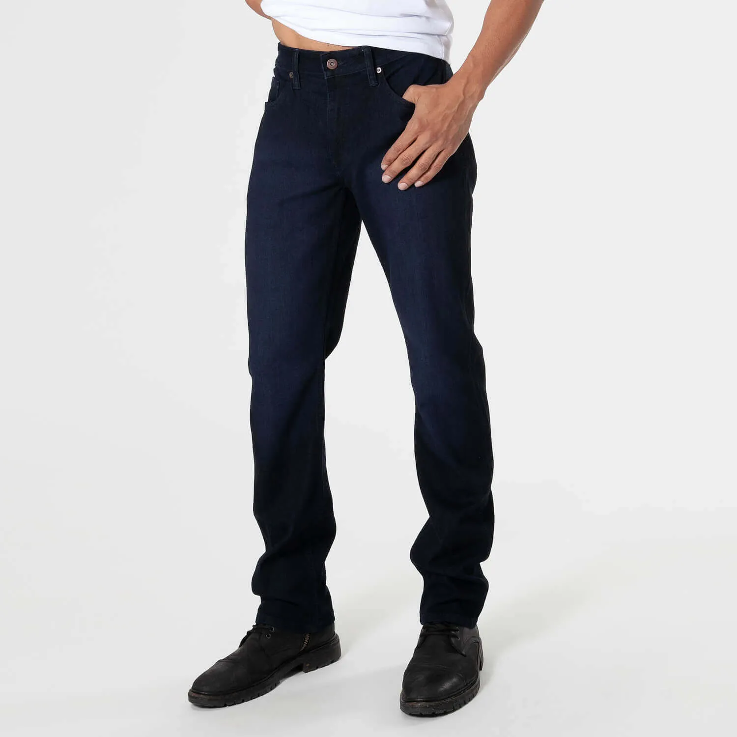 Indigo & Gray Straight Comfort Jeans 3-Pack