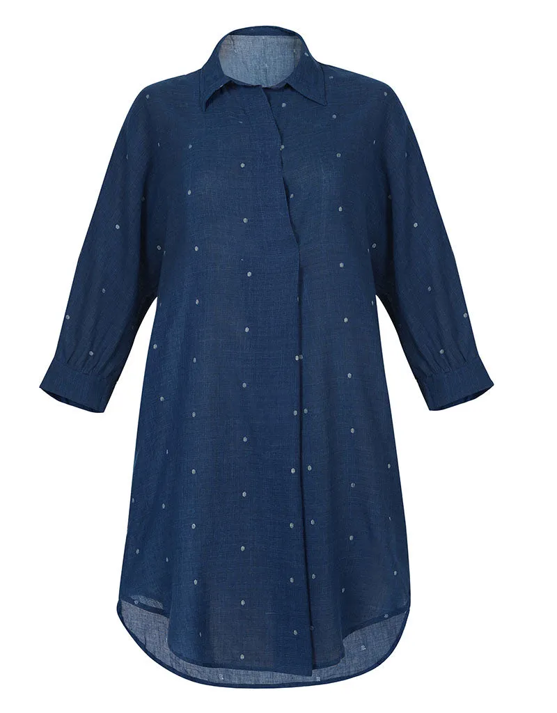 Indigo Kurta Dress