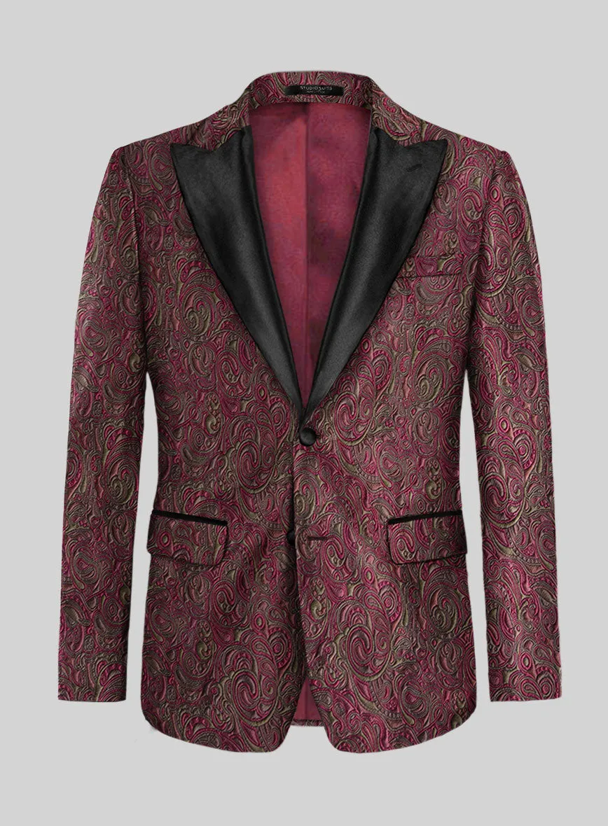 Italian Silk Laerte Tuxedo Blazer