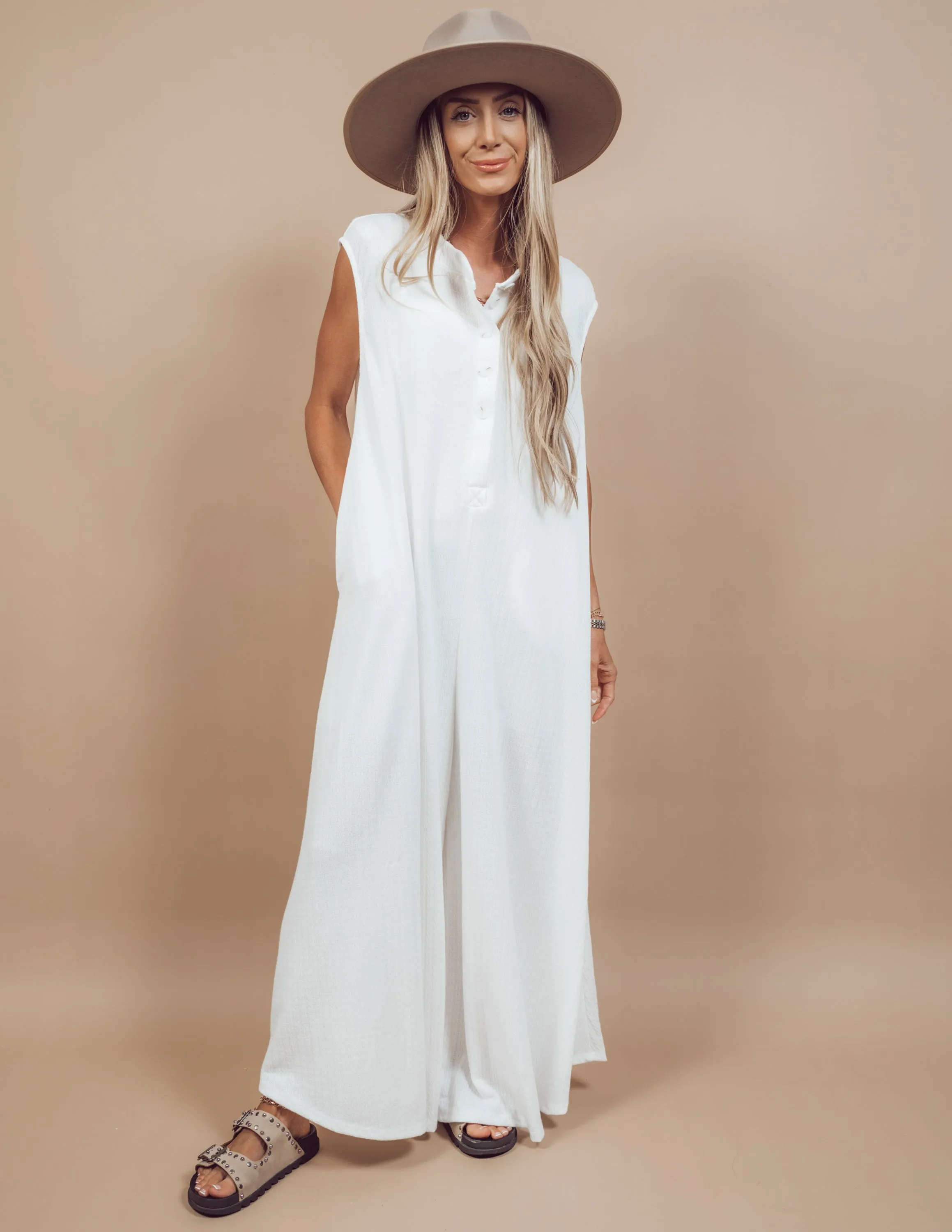 Kenzie Wide Leg Jumpsuit