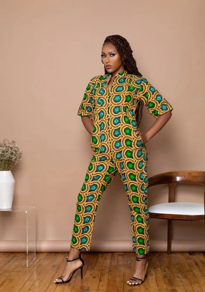 Kimani Cargo Jumpsuit