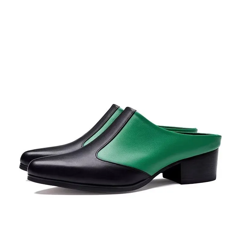 LeatherLux Slip-On Dress Shoes