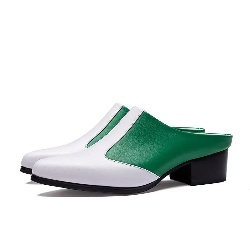 LeatherLux Slip-On Dress Shoes