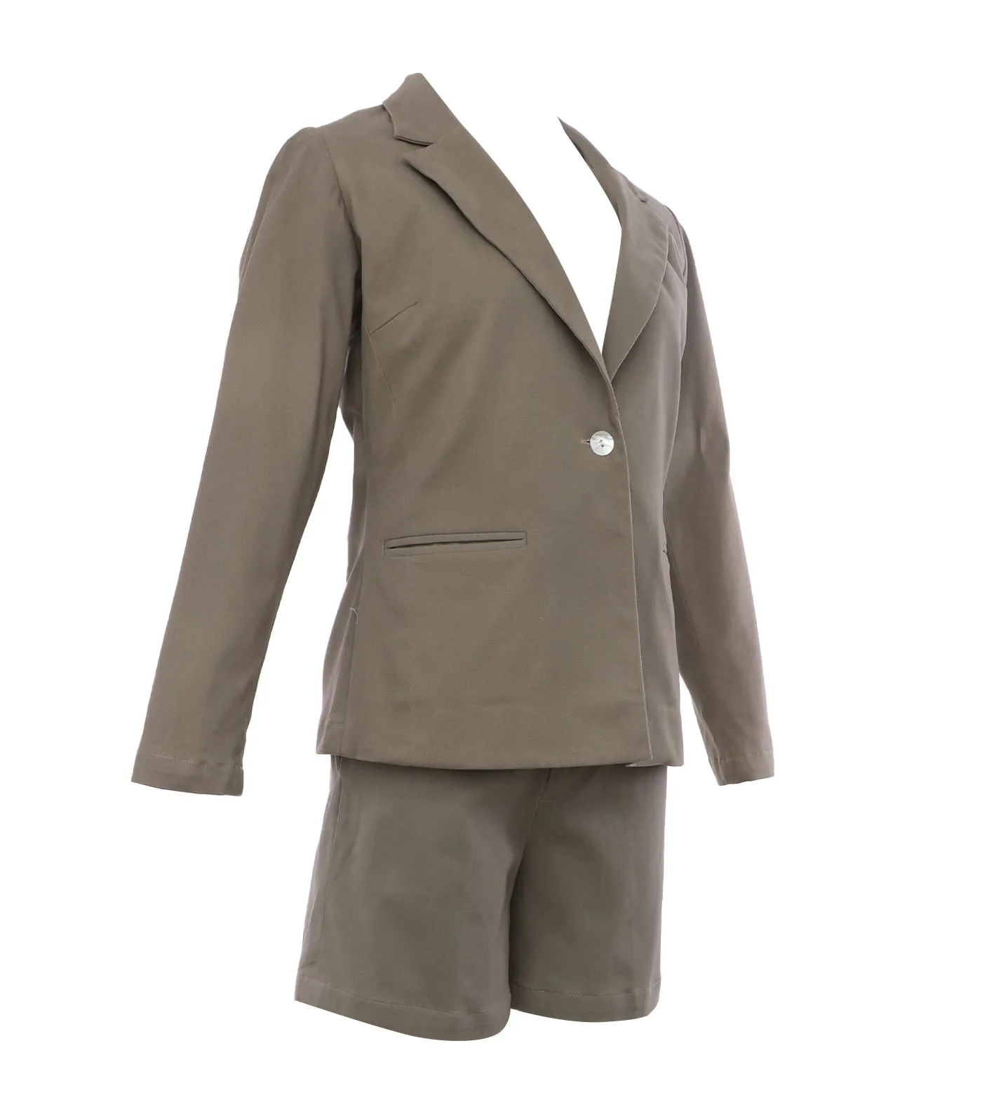 Leslie Blazer Olive Green