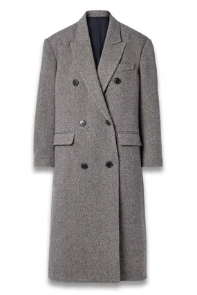 Lexana Double-breasted Wool-blend Coat